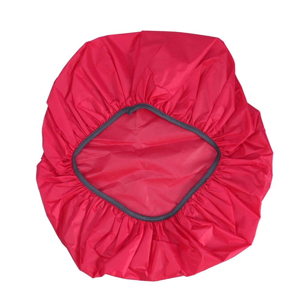 Waterproof Backpack Rucksack Rain Cover Bag Rainproof Pack Cover 35L(Red)