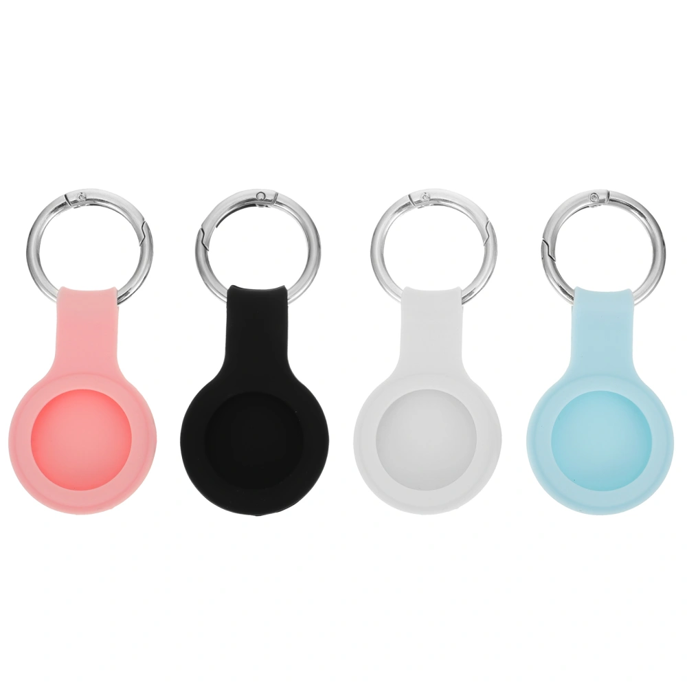 4Pcs Anti-loss Locator Cover Fashion Chic Locator Shell Compatible for Airtags