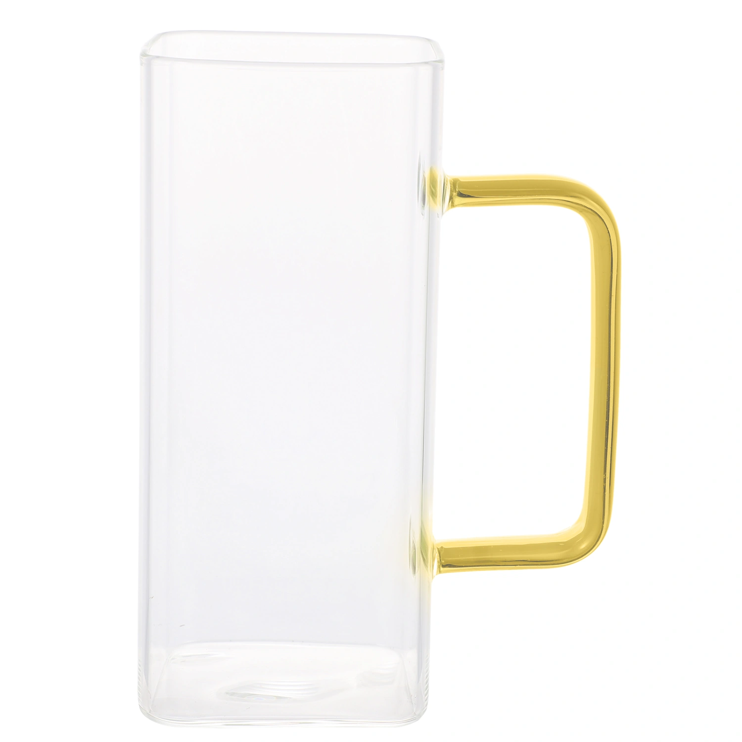 Household Glass Water Cup Heat Resistant Water Mug Juice Drinking Cup Milk Container