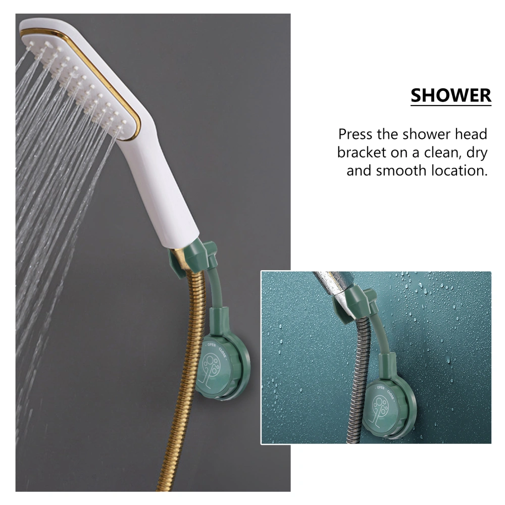 1pc Practical Shower Head Holder Bracket Plastic Bathroom Shower Head Stand