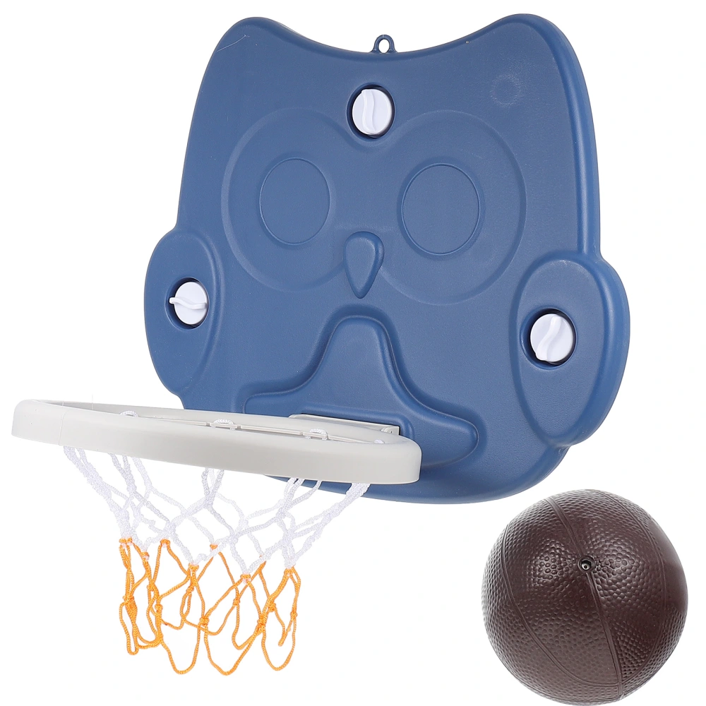 1 Set Basketball Shooting Frame Owl Pattern Hanging Backboard Wall Basketball Board