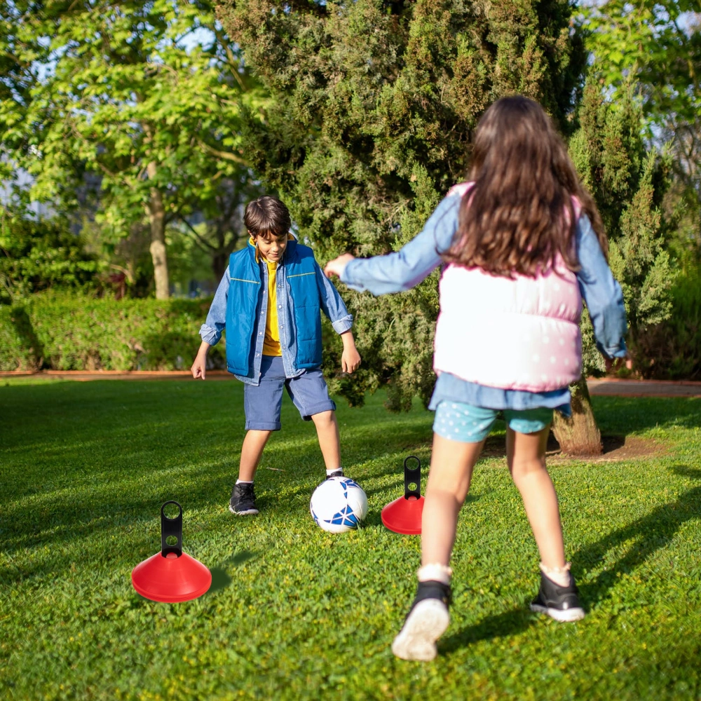 1 Set of Soccer Cones Outdoor Football Disc Cones Agility Training Soccer Cones