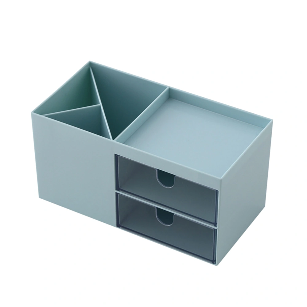 Cosmetics Storage Box Desktop Drawer Storage Box Transparent Compartments Cosmetic Storage Box