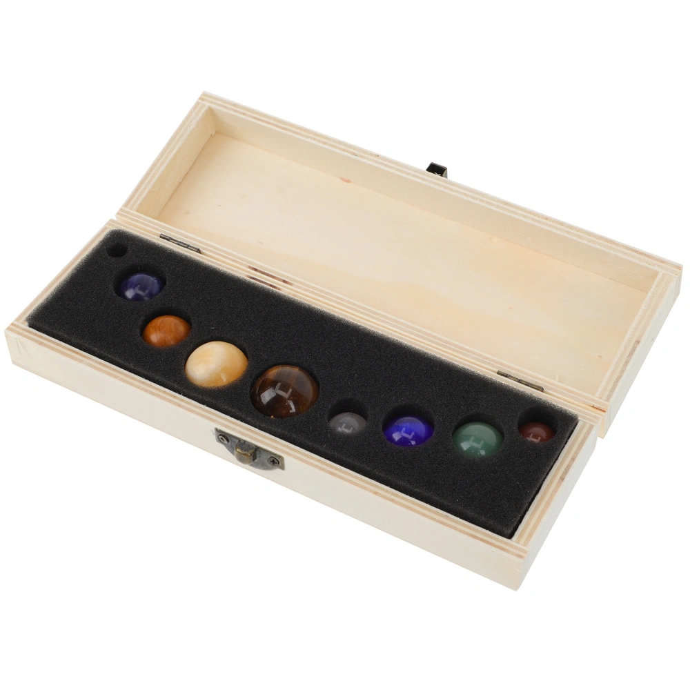 1 Box Miniature Round Shaped Stones Home Desktop Adorns Collective Stones