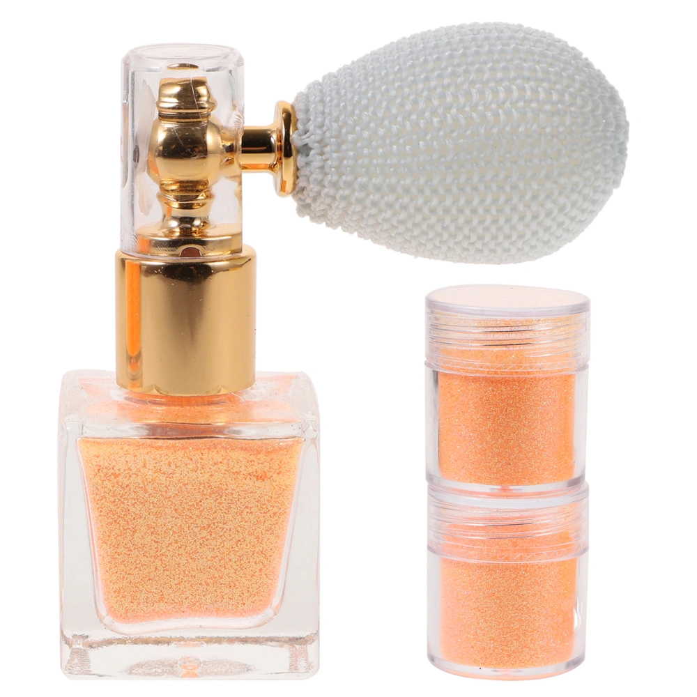 1 Set Glitter Spray Body Hair Glitter Shimmer Powder Spray Make Up Highlighter Powder