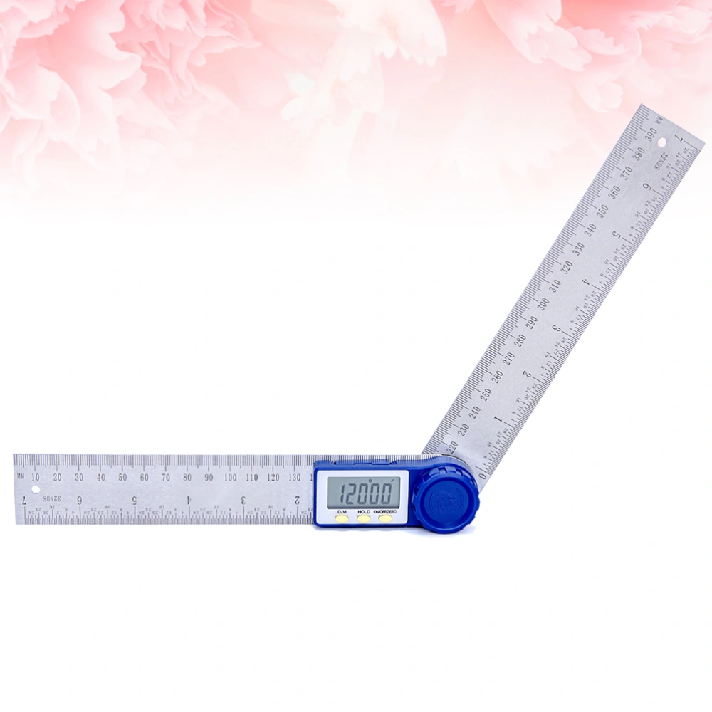 Angle Ruler Digital Display Angle Protractor Portable Digital Display Level Ruler Wood Worker Tools for Home Architect (200mm)