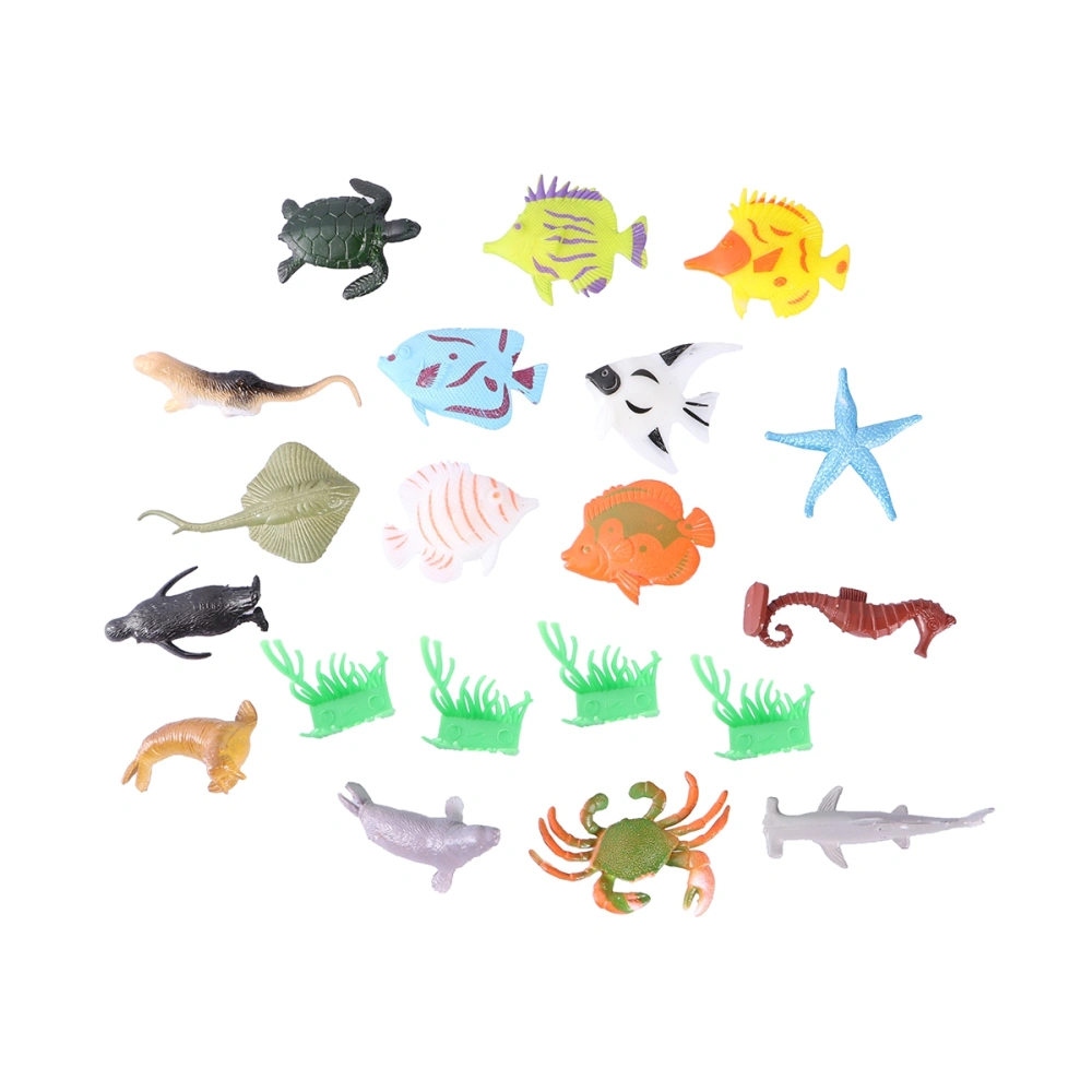 16pcs 2 Inch Ocean Animal Tropical Fish Figure Model Preschool Kids Educational Toys