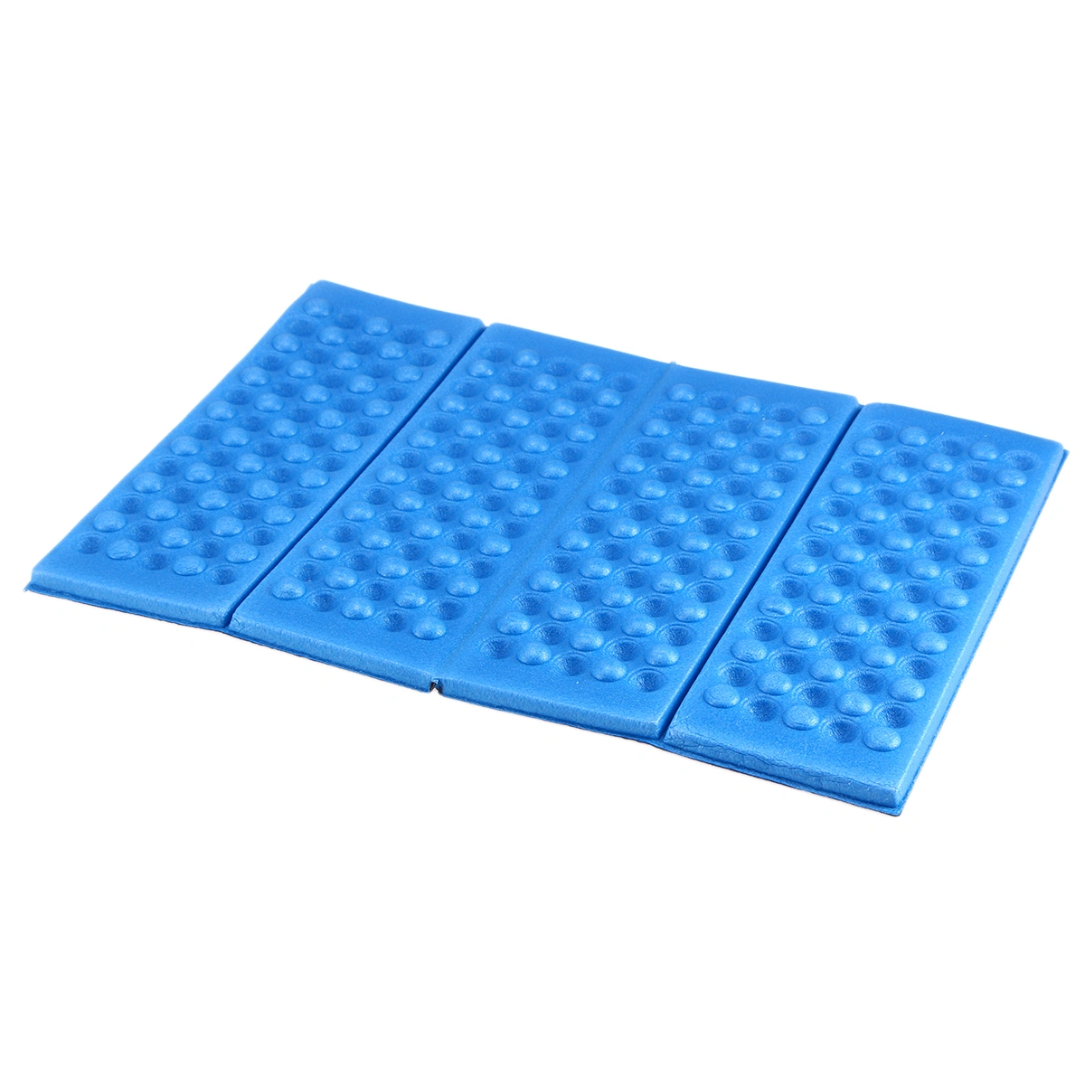 2 PCS Moisture-proof Folding XPE Pads Mat Heat-resistant Cold-resistant Cushion Seat with Storage Bag for Camping Park Picnic (Blue)
