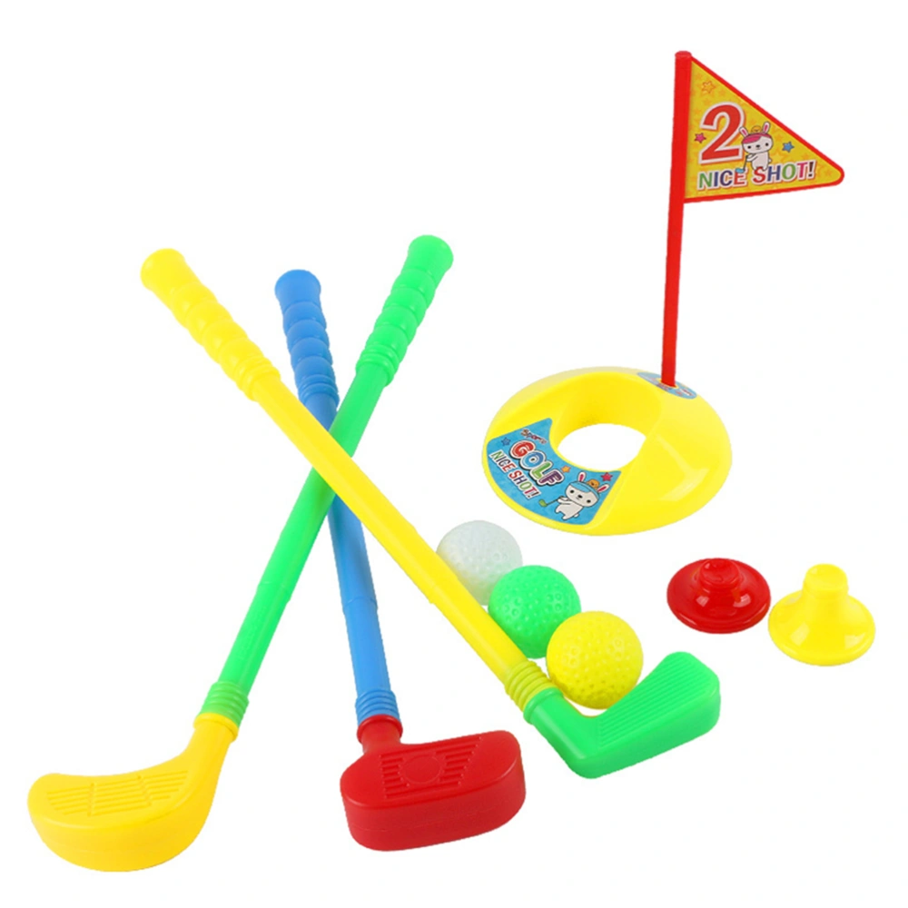 1 Set Kids Golfs Toys Set Golfs Sports Toys Outdoor Toys Kids Interactive Toys