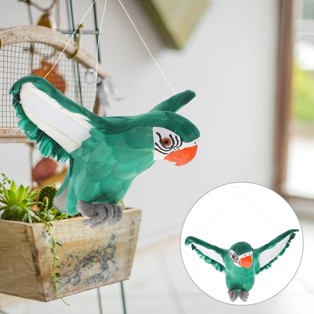 1pc Simulation Parrot Home Decorative Ornament Garden Decoration Stage Performance Prop