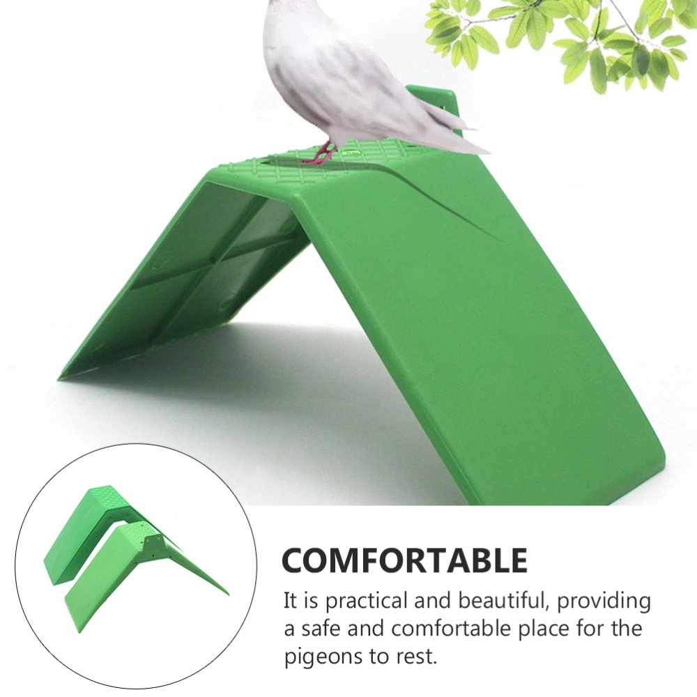 2Pcs Plastic Pigeon Perch Dove Rest Stand Dwelling Supplies Pigeon Perch