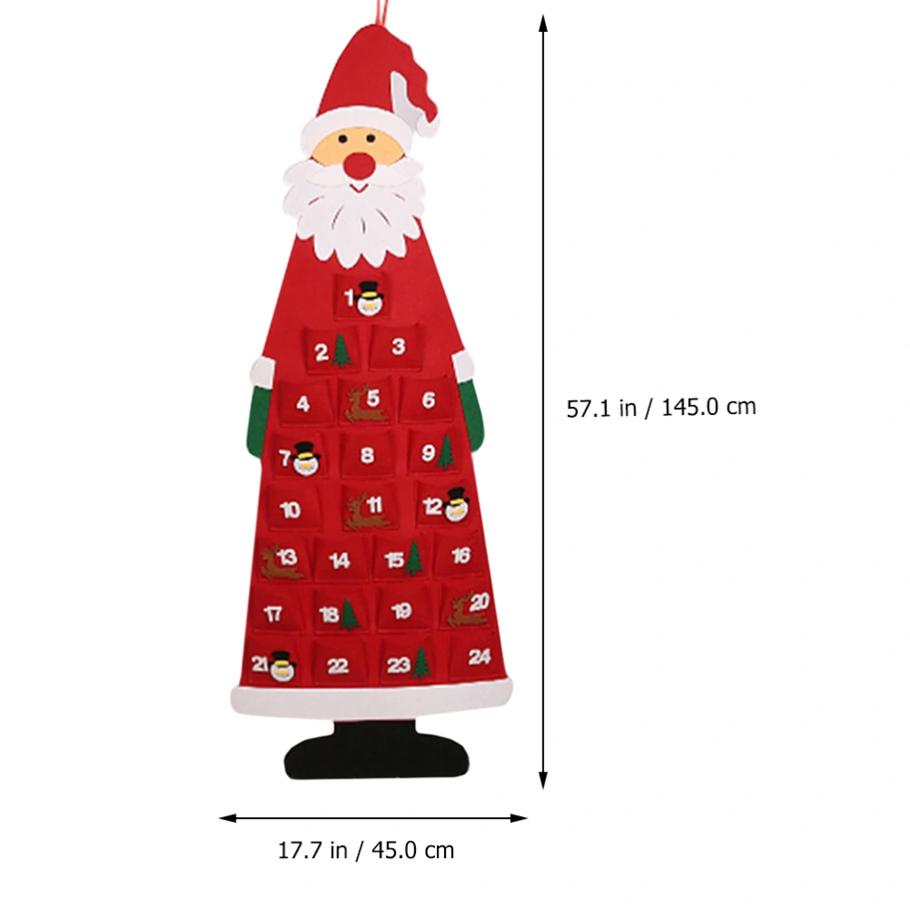 1pc Christmas Santa Claus Decor Scene Layout Hanging Prop Xmas Tree Pendant