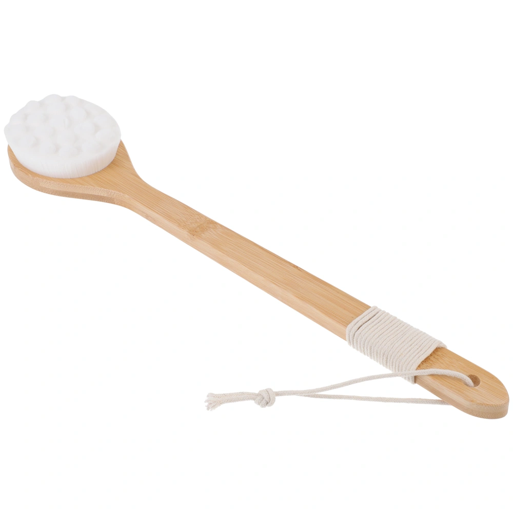 1pc Shower Body Exfoliating Brush Long Handle Bath Scrubber Adorable Bath Brush