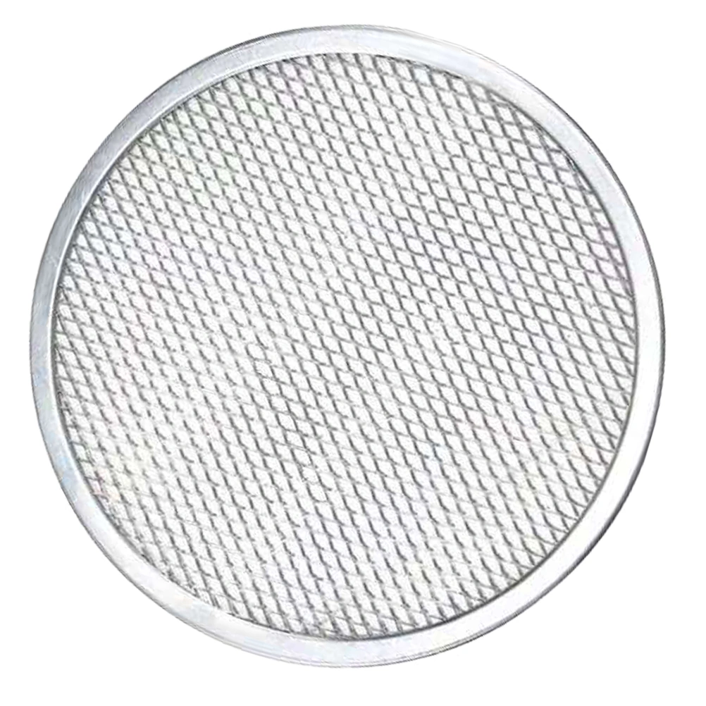 Pizza Pan Aluminum Pizza Baking Tray Non-sticky Pizza Plate Pizza Oven Pan