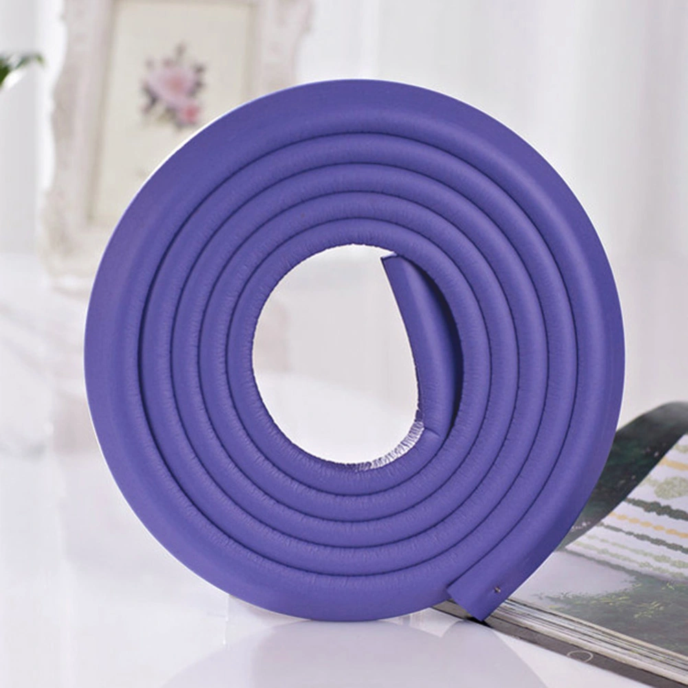 2M L-shaped Thicken Baby Safety Table Corner Protector Guard Cushion Anti-collision Bumper Strip (Blue)
