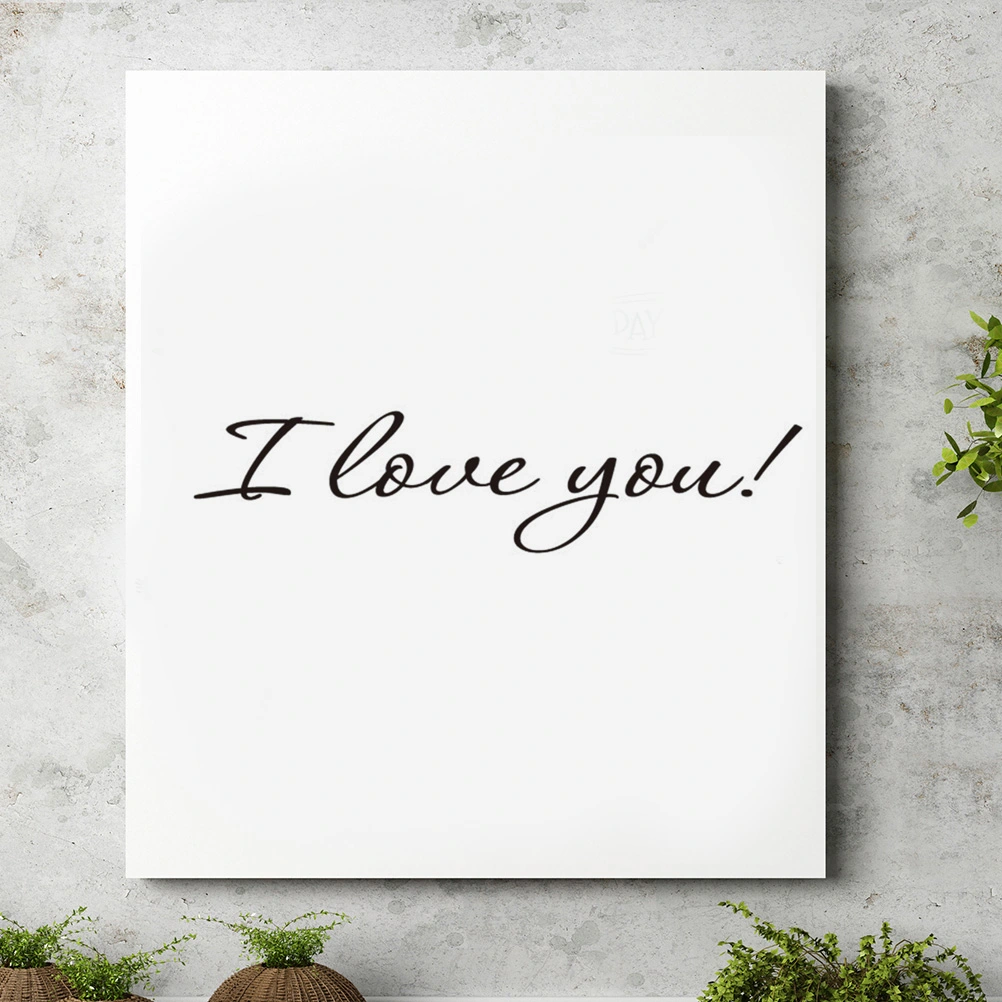 Removable I Loved You! Wall Decal Wall Paper Sticker Home Decor Sticker