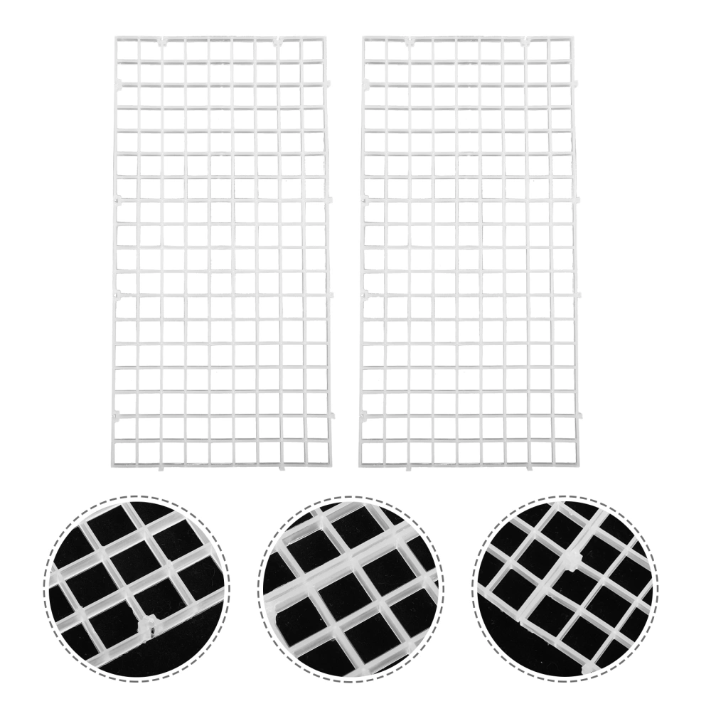 10pcs Aquarium Bottom Grid Divider Fish Tank Separator Tray Fish Tank Supplies