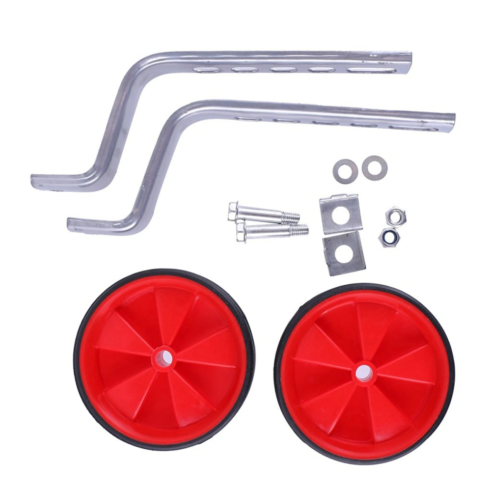 Traing Wheel Kid Fittings Bike Wheel Kit Universal Kids Bike Kit Fits 12"-20" Bicycles(Red)