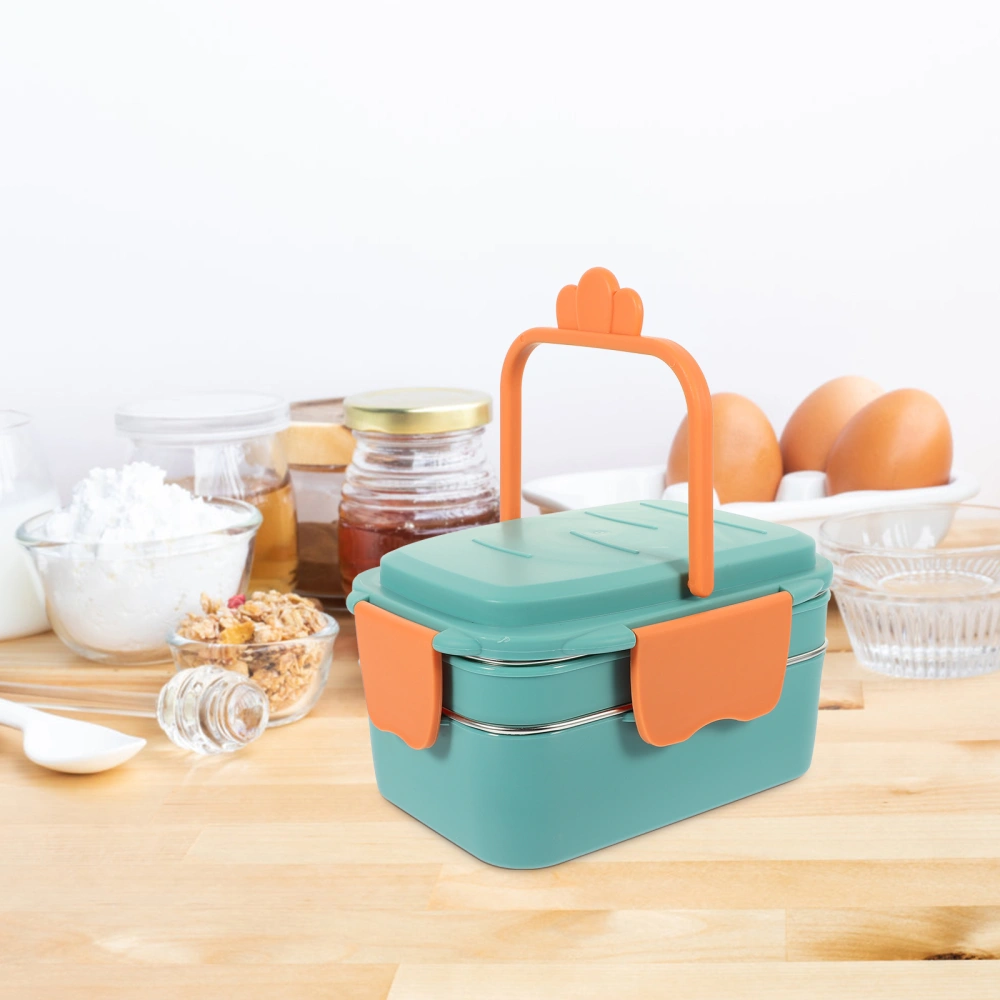  Lovely Turnip Portable Bento Box Salad Lunch Container Double-layer Bento Box Bento Box for School