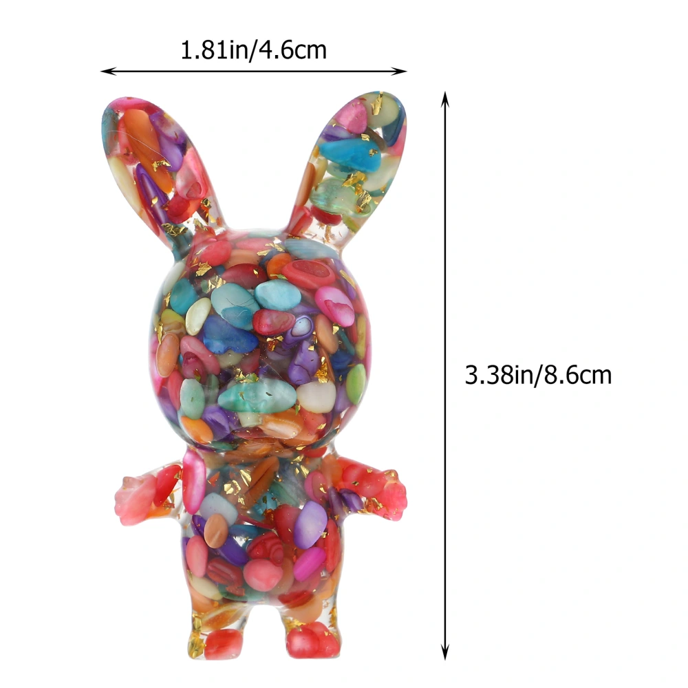 Easter Bunny Elf Durable Resin Bunny Practical Rabbit Bunny Home Decoration