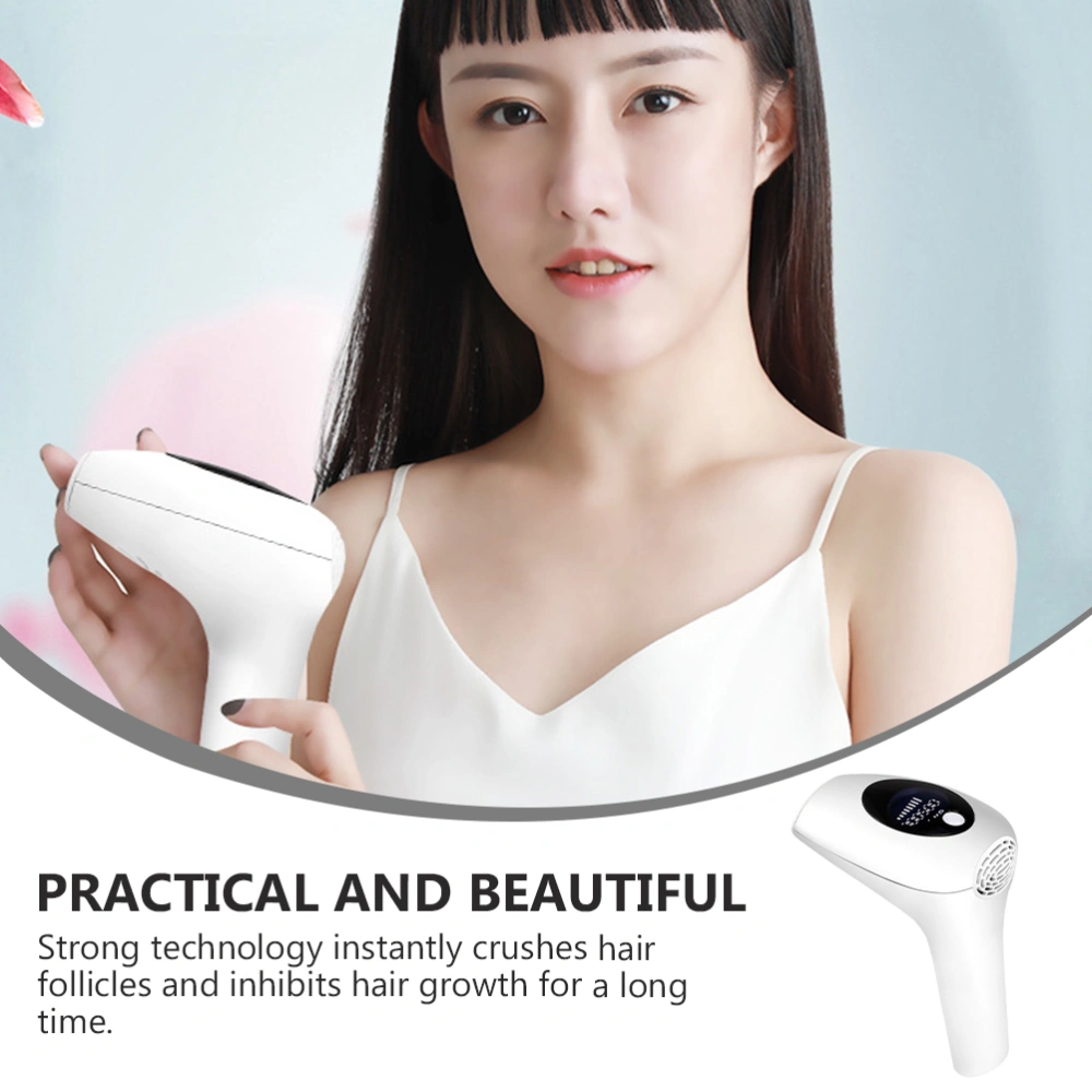 1pc Small Hair Remover Body Hair Removing Device Portable Depilator (White)