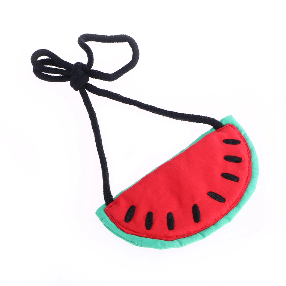 Mini Watermelon Crossbody Bag Children Cloth Cross Body Bag Purse for Kids (Red)