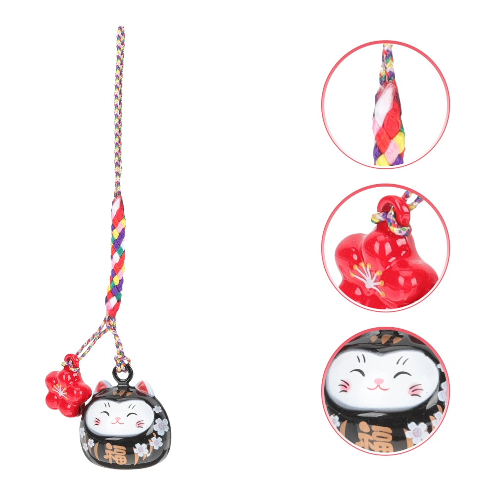 Japanese Luck Cat Hanging Pendant Decoration for Bag Backpack Key Phone Purse