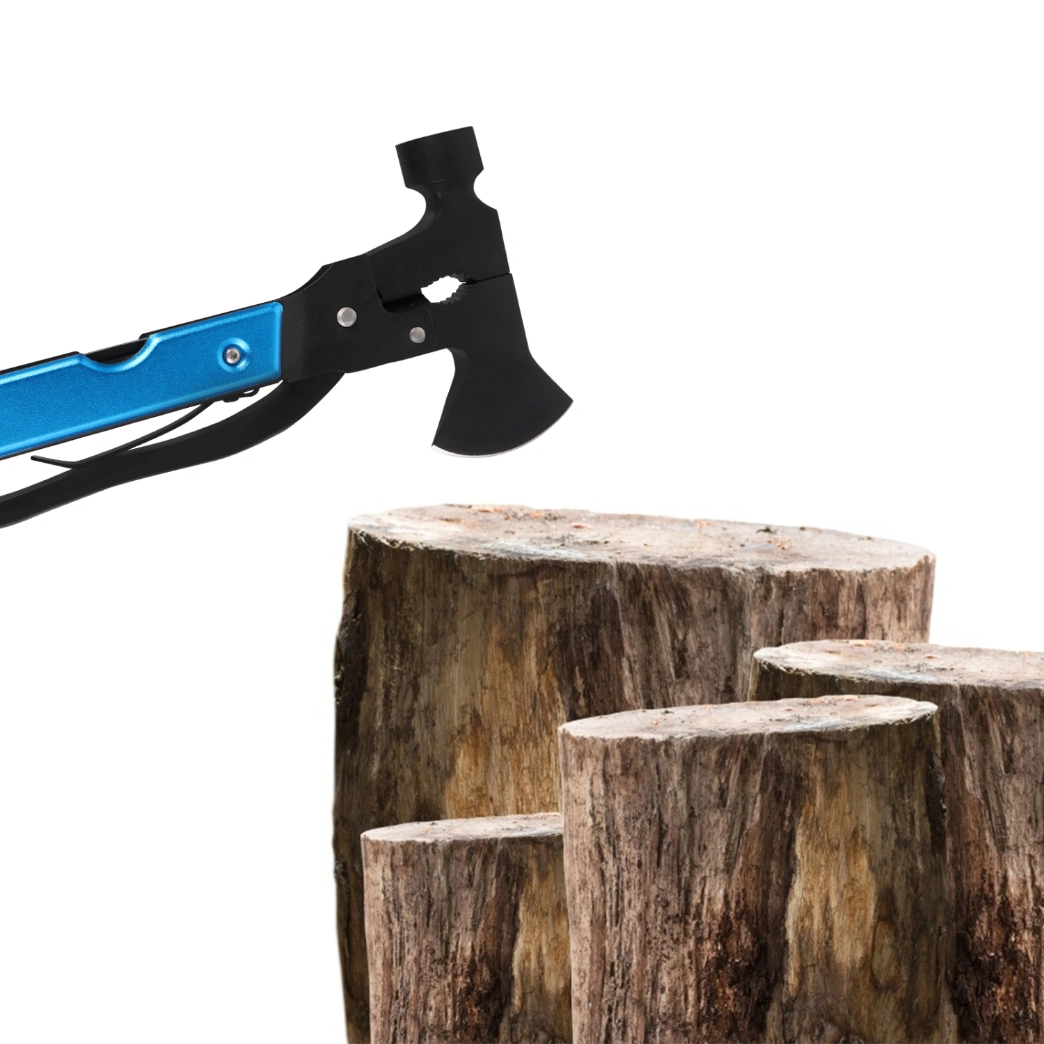 1pc Multifunctional Defensive Axe Defensive Hammer Outdoor Axe Outdoor Hammer