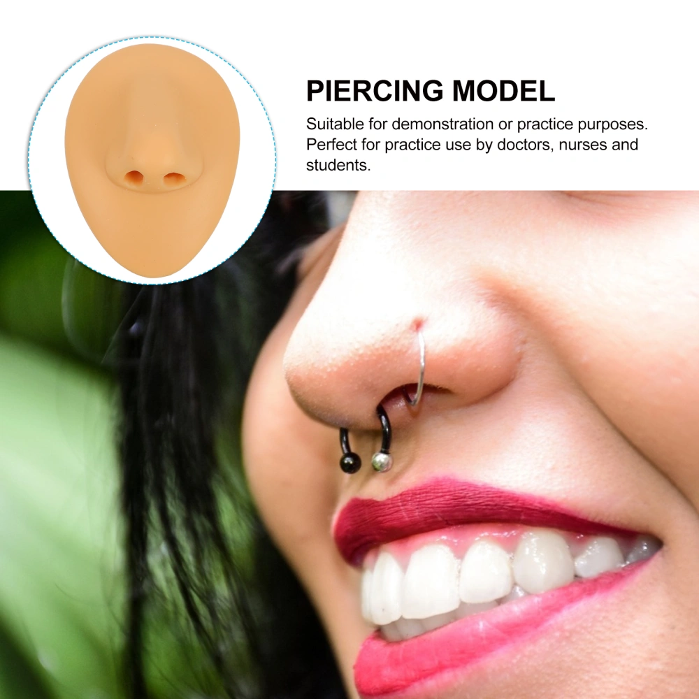 1pc Silicone Nose Model Simulation Piercing Nose Model Simulated Nose Model