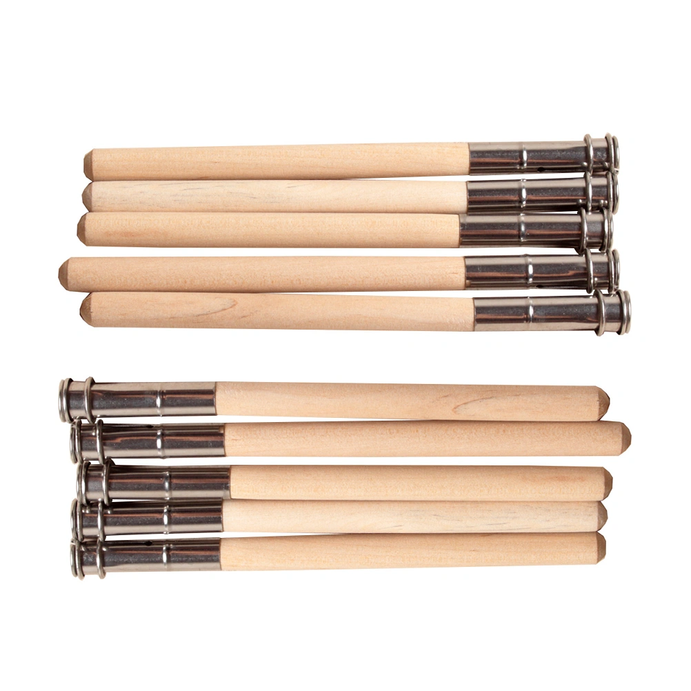 10pcs Portable Single-headed Pencil Lengtheners Pencil Extenders Students Stationery