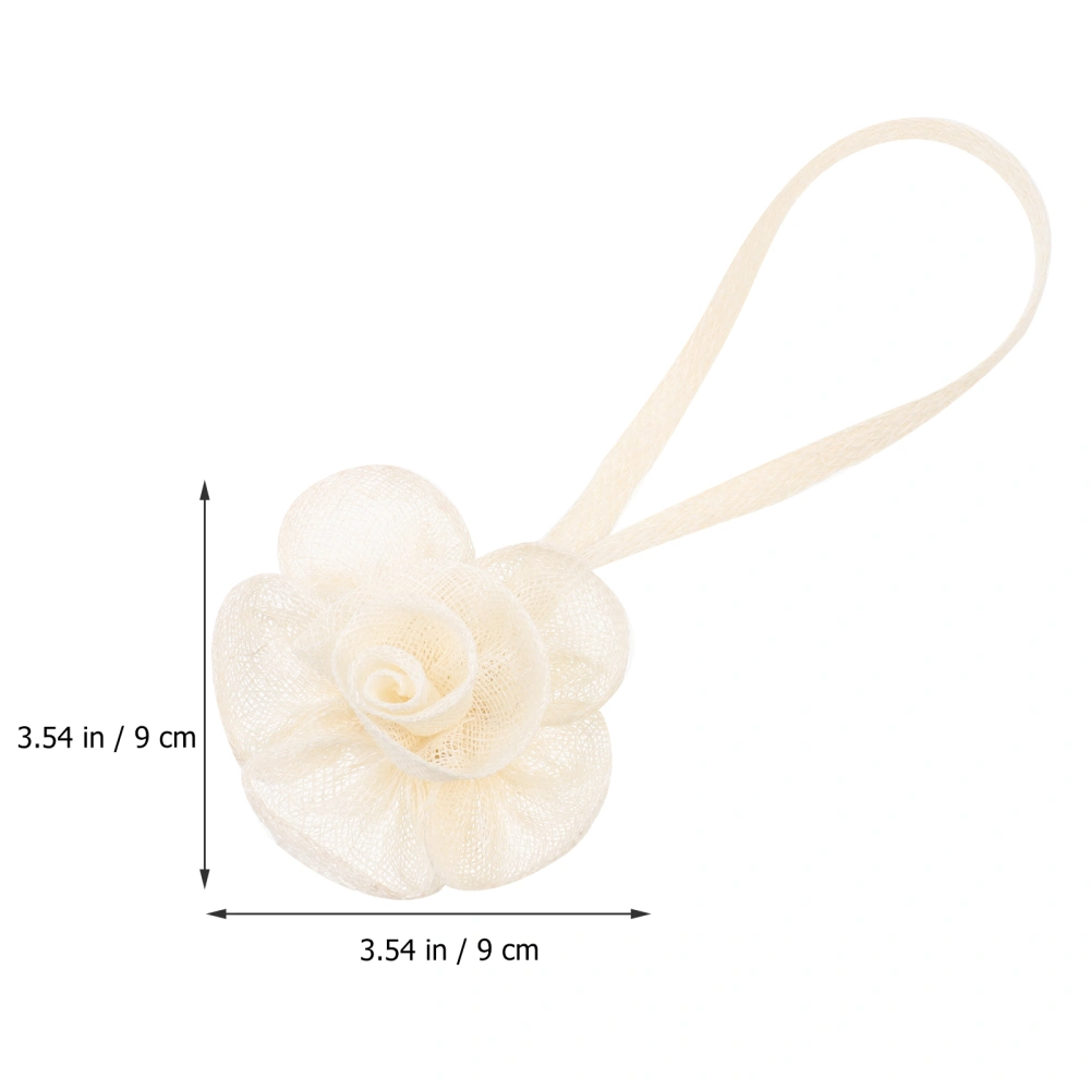 Curtain Tieback Decorative Curtain Buckle Home Curtain Fixing Strap Curtain Flower Clip