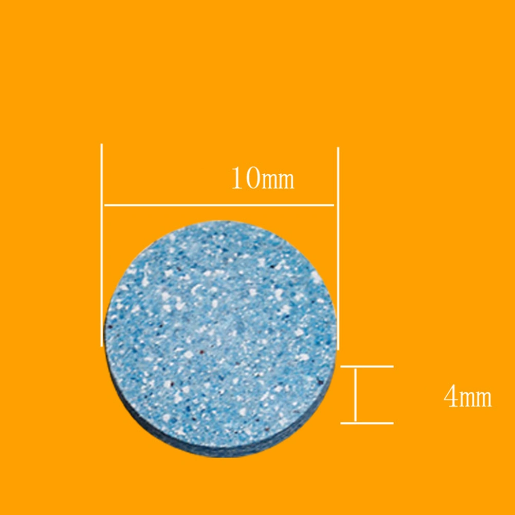 50pcs Effervescent Tablets Concentrated Solid Wiper and Windshield Cleaner Effective Washer for Car (Sky-blue)