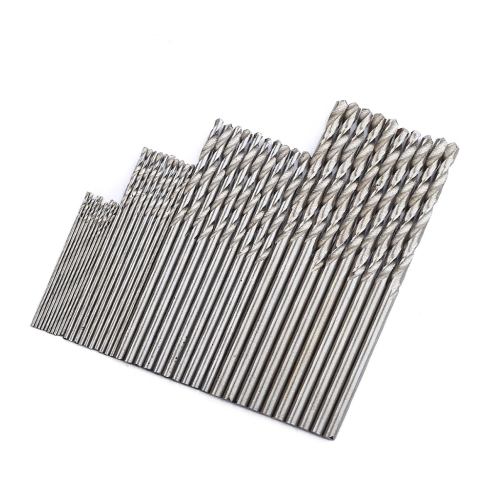 40pcs Round Precision HSS Drill Bits High Steel Drill Set for Metal Wood Plastic Woodworking