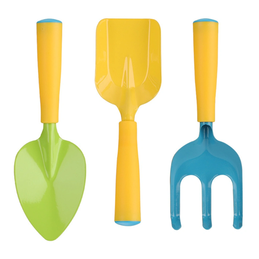 3pcs Children Beach Toys Kids Gardening Toys Kids Beach Sand Shovel Tools