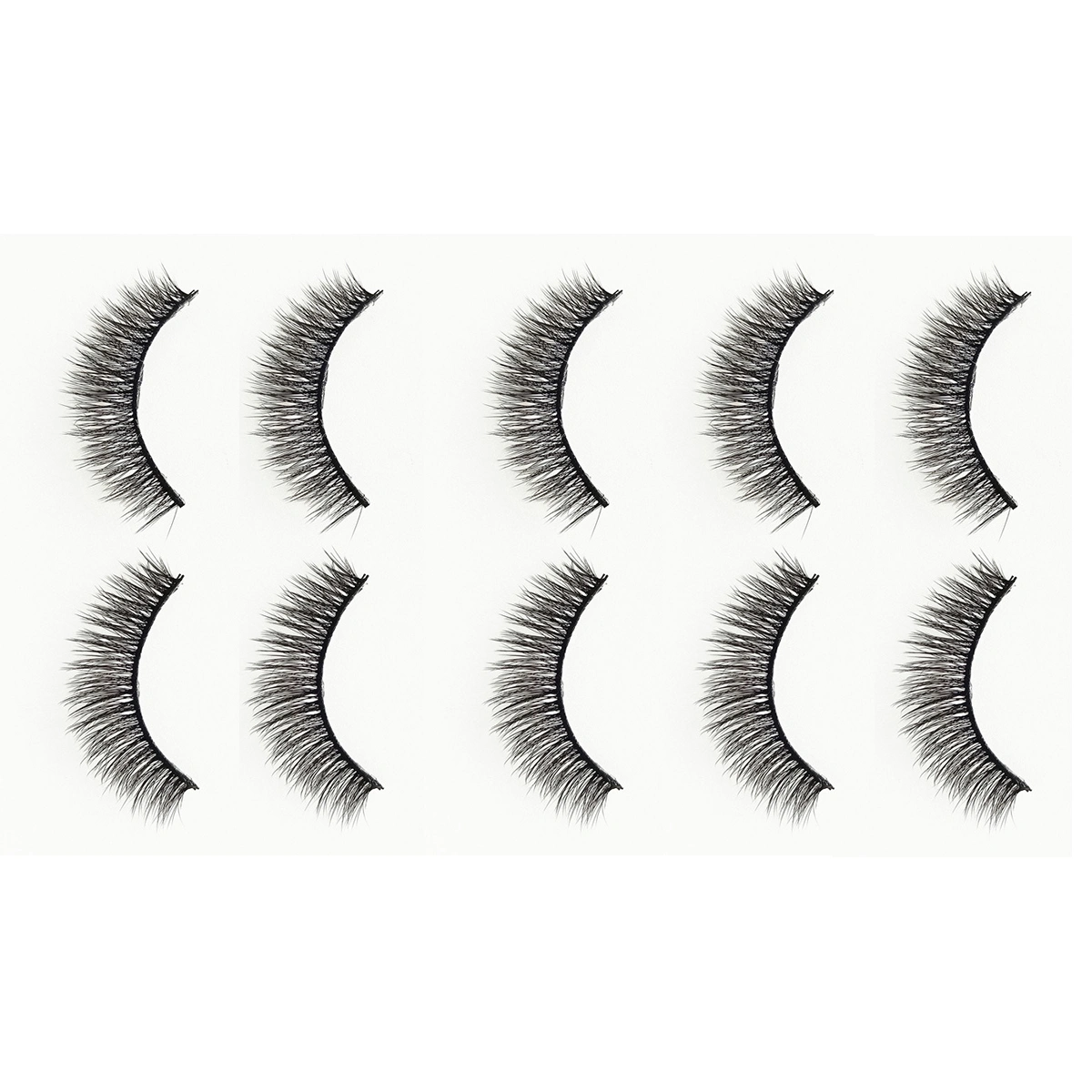 10 Pairs Natural Eyelashes False Eye Lashes Fluffy Makeup False Eyelashes