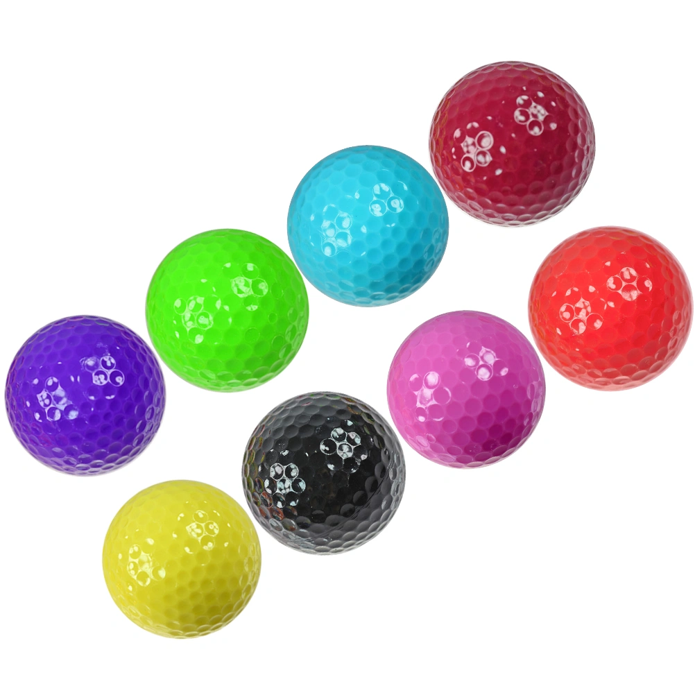 10pcs Ball Hollow Ball Non-porous Ball Swing Training Aids Indoor Practice Balls for Indoor(Random Color)