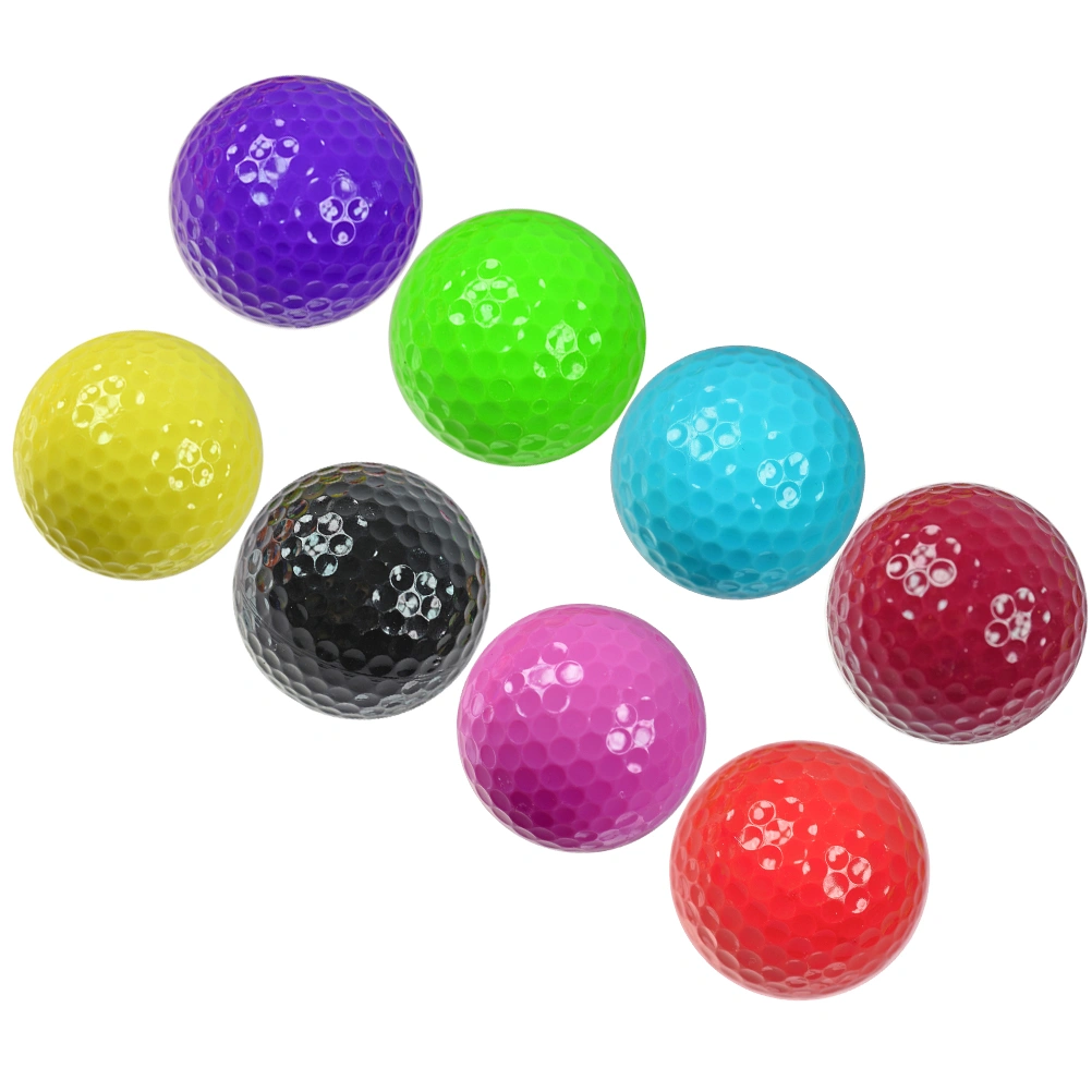 10pcs Ball Hollow Ball Non-porous Ball Swing Training Aids Indoor Practice Balls for Indoor(Random Color)