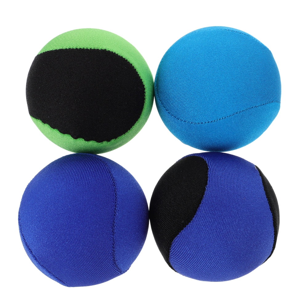 4pcs Water Sports Balls Bouncing Balls Water Playing Balls (Random Style)