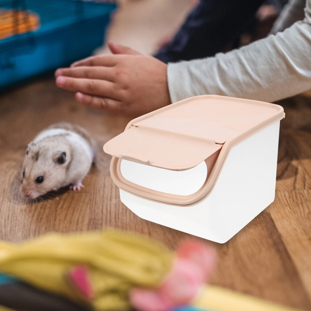 Delicate Sand Bath Box Daily Use Hamster Bathtub Cage Chinchilla Bathtub Small Pet Supply