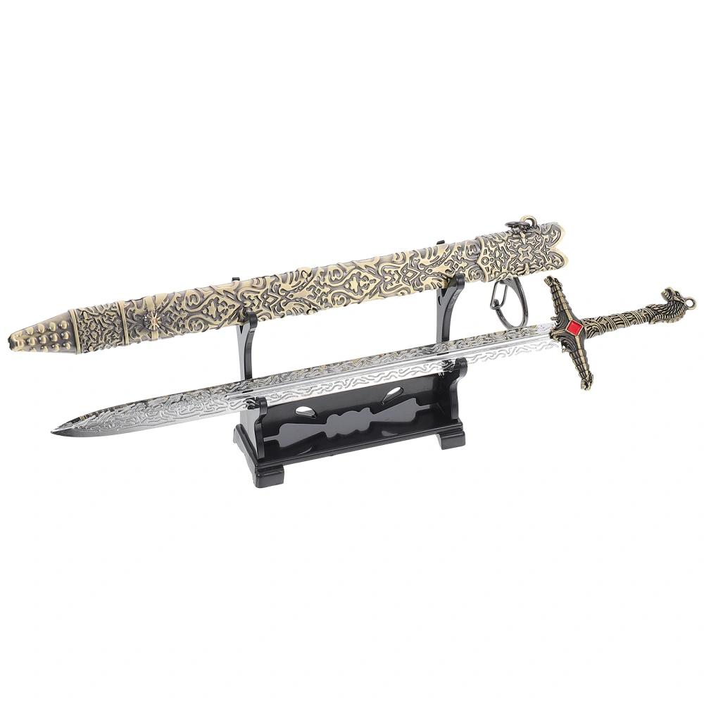 Exquisite Sword Model Sword Adornment Pocket Sword Model Sword Decor Toy