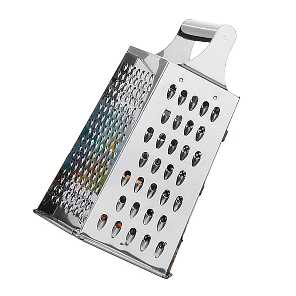 1 Pc Stainless Steel Kitchen Grater Multipurpose 6-Sides Box Grater (Silver)