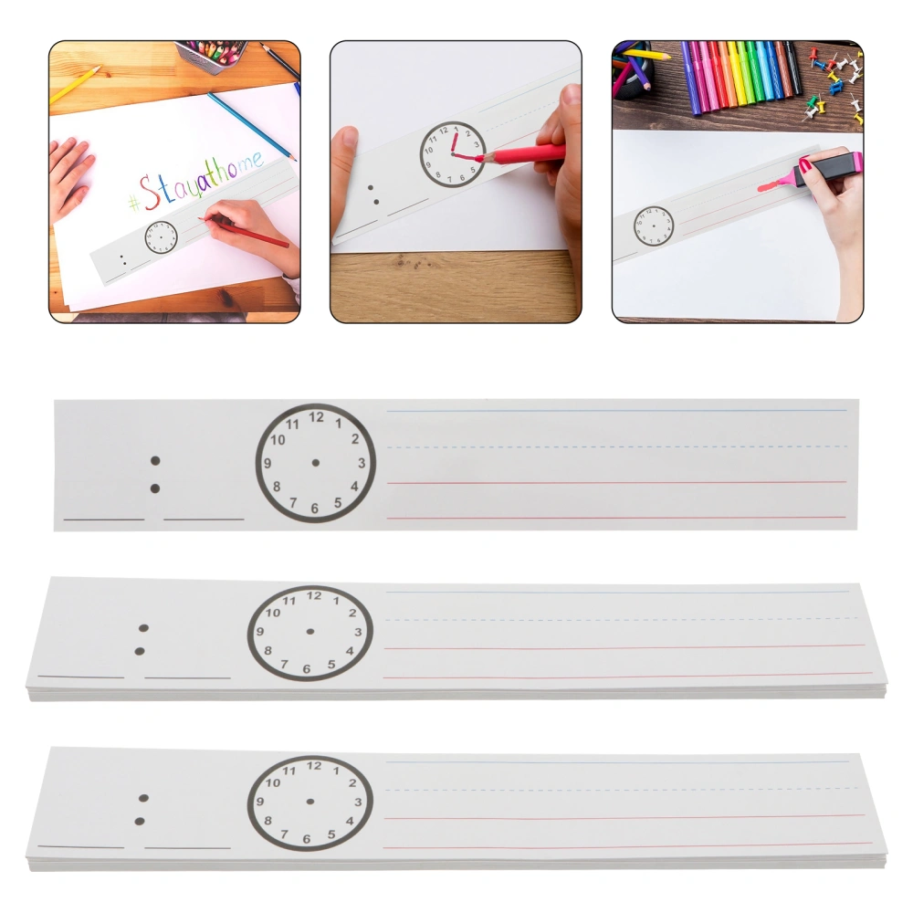 20 Pcs Erasable Sentence Strips Children Learning Sentence Strip Office Supplies