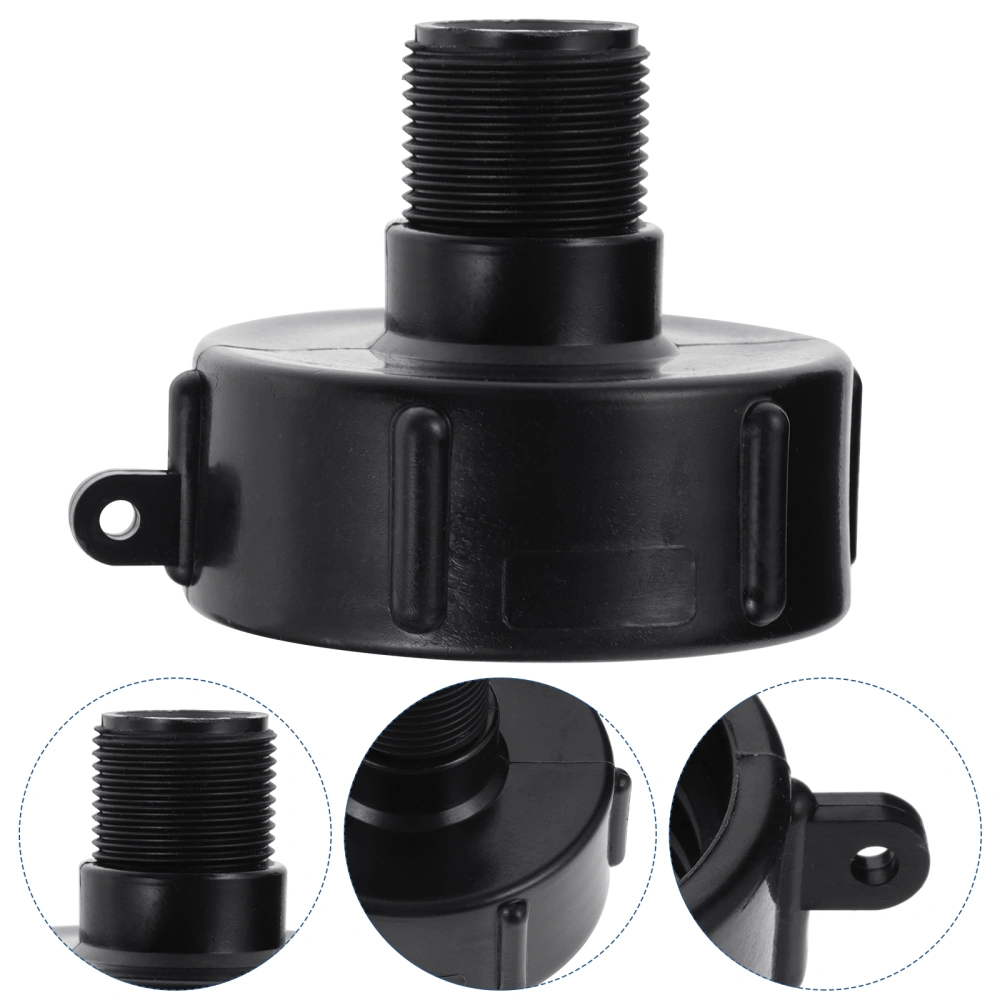 1Pc Plastic IBC Tank Adapter Water Tank Connector Fittings Water Hose Adapter