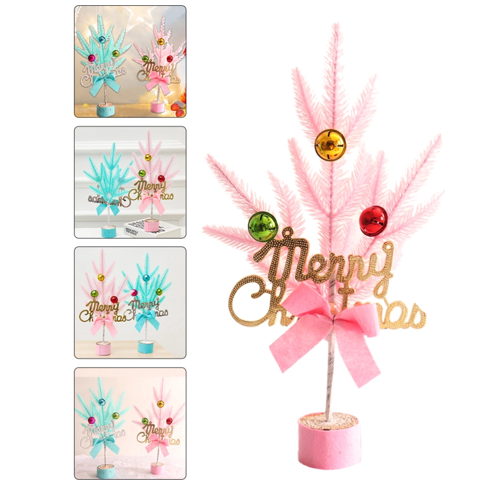 Mini Christmas Tree Desktop Adornment Creative Christmas Hotel Mall Decors