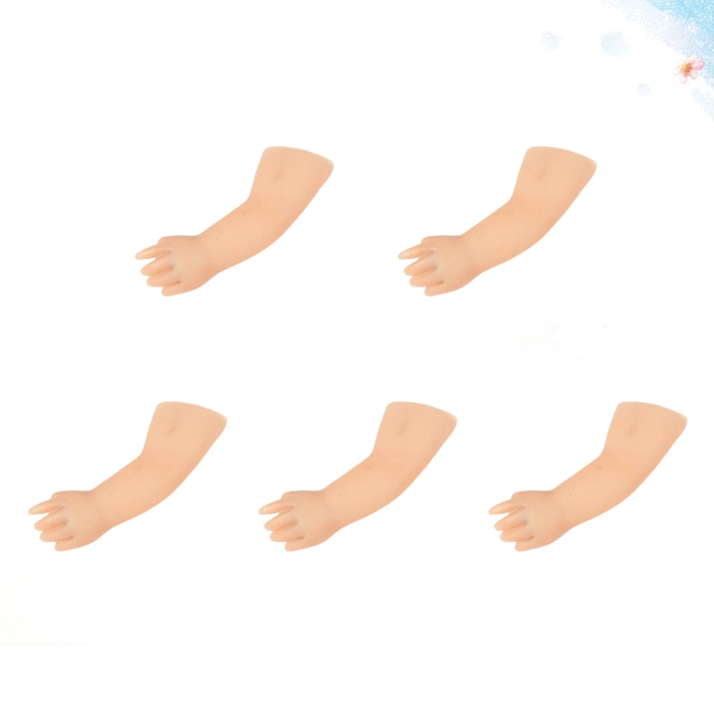 5PCS Halloween Horror Little Hand Props Trick Little Hand Fake Little Hand Stage Show Prop Prank Toy