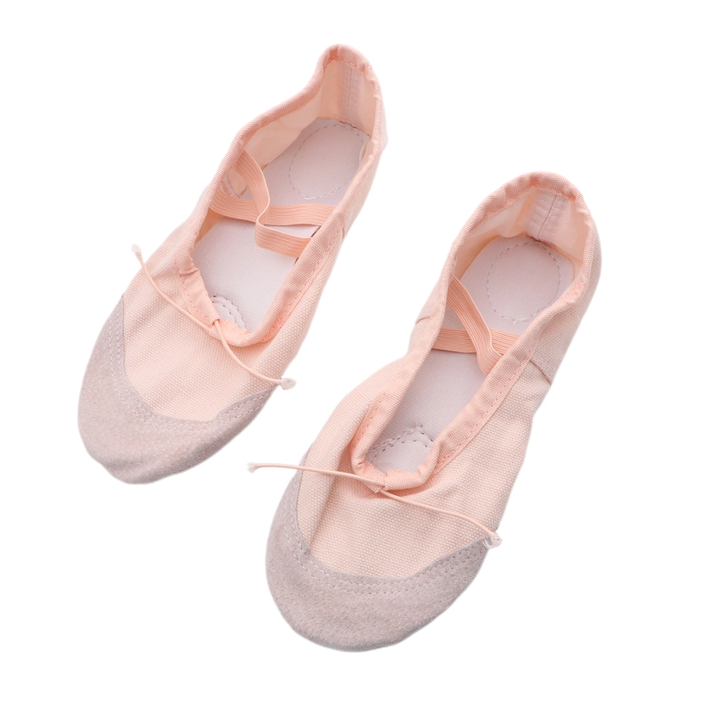 1 Pair of Non-slip Ballet Shoes Sole Shoes Professional Dancing Shoes for Children Adults Size 29