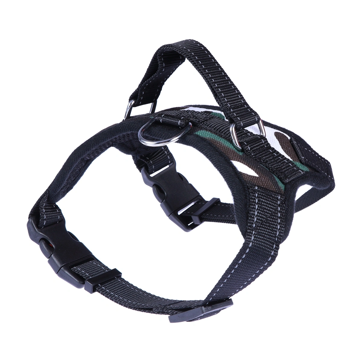 Pet Dog Adjustable Chest Harness for Medium Large Size L (Camouflage)