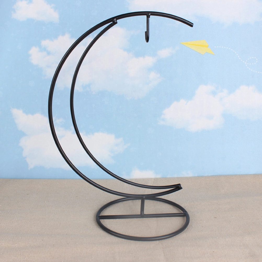Iron Hanging Stand Rack Table Lantern Candle Glass Globe Ornament Holder Candlestick for Home Wedding Decoration