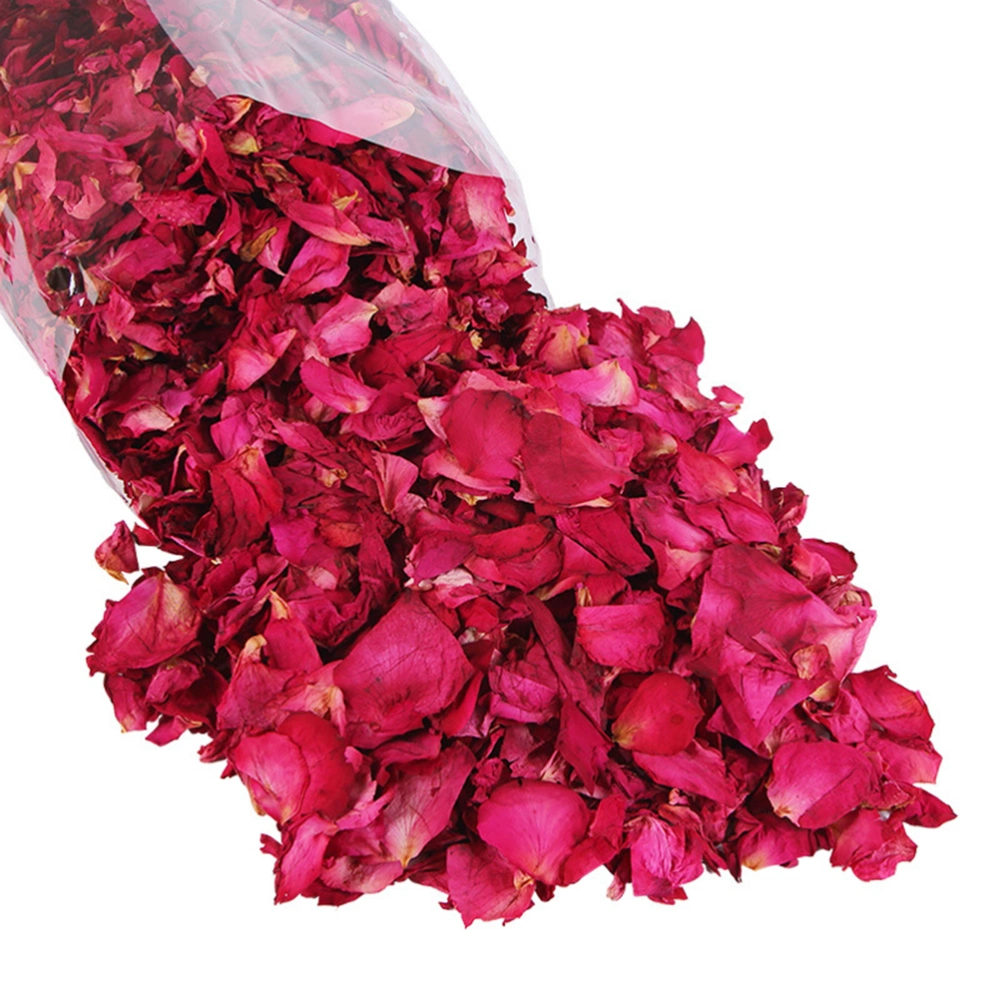 100g Natural Dried Red Rose Petals Bath Tools Natural Dry Flower Petal Spa Whitening Shower for Body Wash Foot Wash