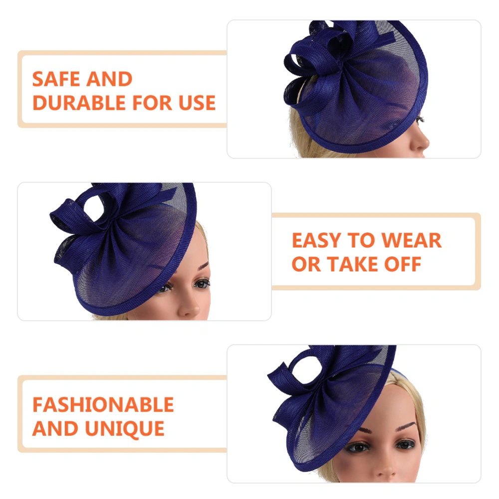 Fascinators Hats Headdress Elegant Top Hat Hair Clip for Women Tea Party